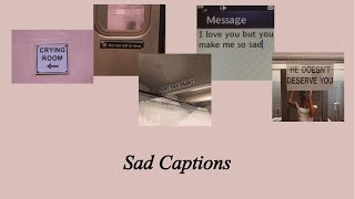 ✨Sad Captions Instagram // AESTHETIC 2020