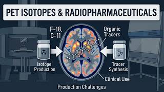 PET Isotopes and Radiopharmaceuticals: Production, Organic Tracers, and Synthetic Challenges