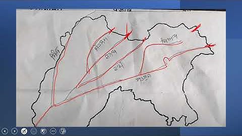 Map of Battles of Guru Gobind Singh SSC II Revision Series