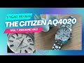 The Citizen AQ4020-54Y One-Year Review - even more awesome!