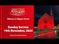 Kirkgate church saltcoats  sunday service 19th november 2023