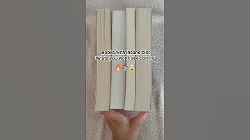 Books with insane plot twists you won’t see coming 😵‍💫