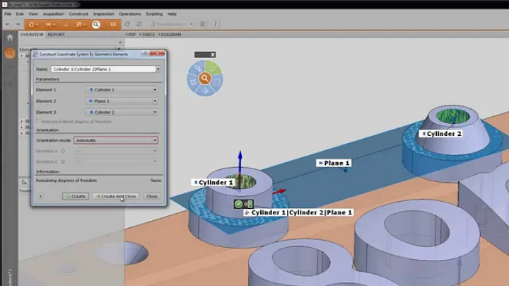 V8 - Local Coordinate System (ATOS Blue Light 3D Scanner Data and Software)