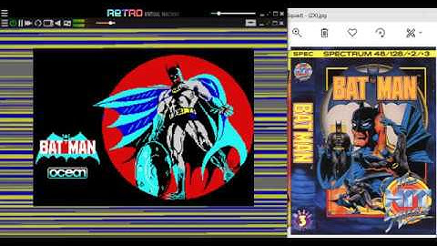 Batman (128K)[SpeedLock 1] (The Hit Squad) - ZX Spectrum - Retro Virtual Machine