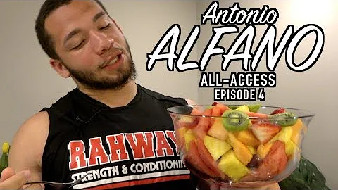 Antonio Alfano All-Access | Episode 4 | Lets Eat! | What does it take to feed a 280lb D-End?