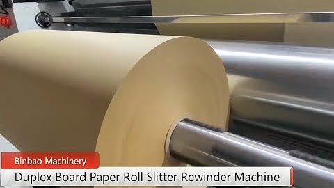 Paper&Board Jumbo Roll Slitter Rewinder Machine With Dust Remove System