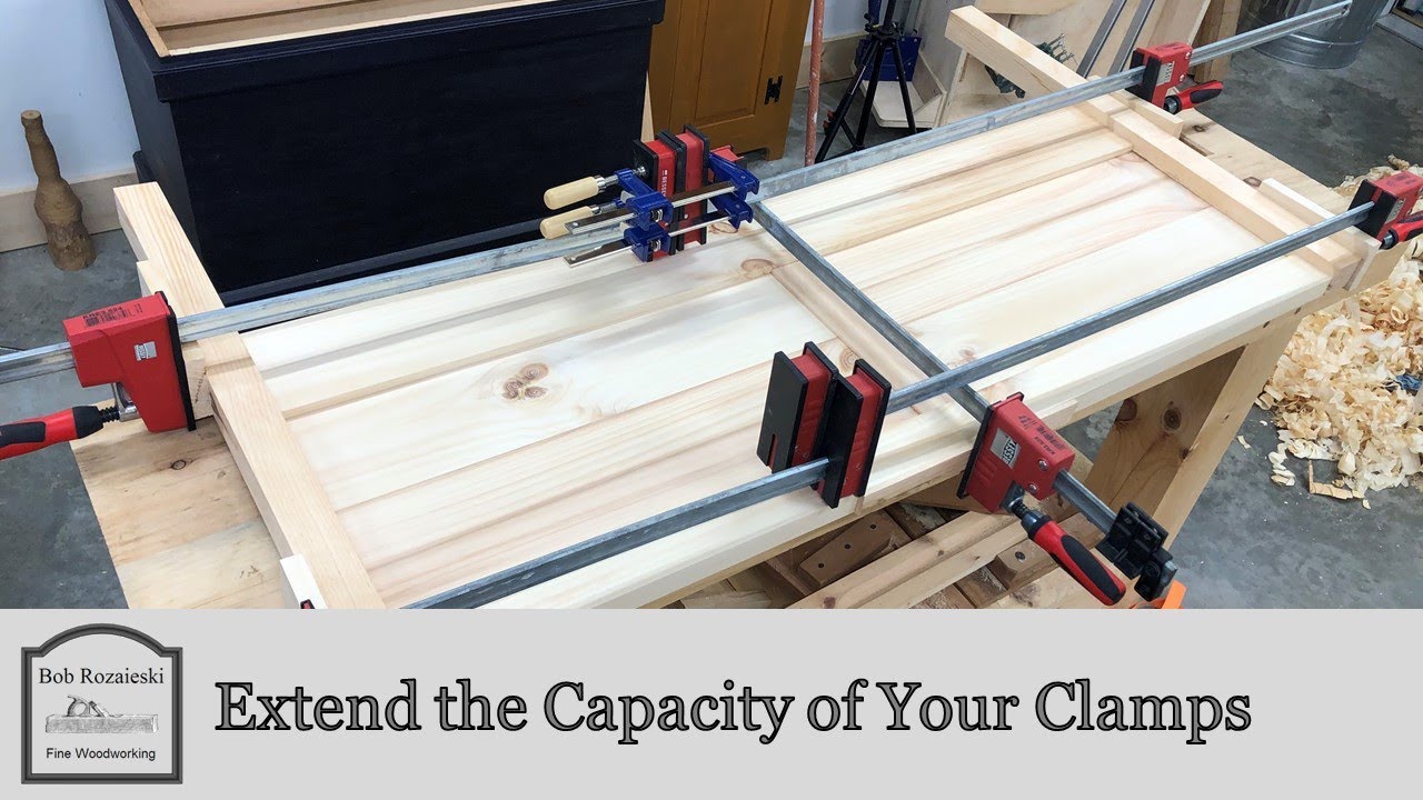 Extend the Capacity of Your ClampsHow to Clamp Large Assemblies with Short  Clamps 