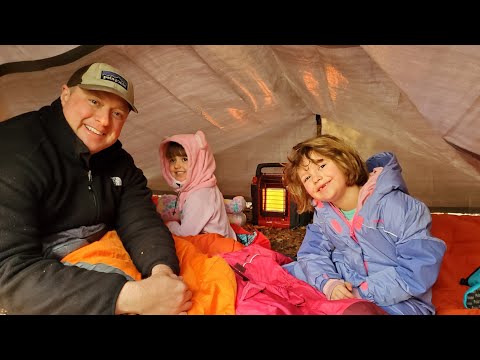 Cold Weather Camping Tips - Taking Beginners Camping with Kids