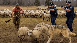 Courageous Rescue Team Fights Ferocious Wolves to Save Innocent Sheep 🐺🐑