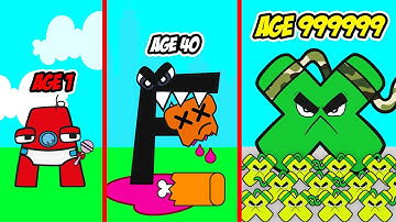 I Evolved The ALPHABET LORE Too Far!