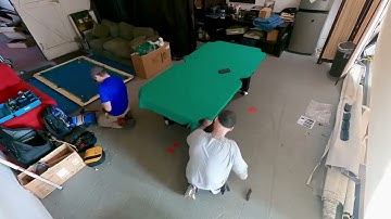 Black Diamond Pool Table Install
