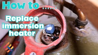 How to replace immersion heater