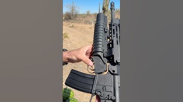 M203 Grenade Launcher vs Watermelon vs 50BMG #pewpew #army #50cal #LMT