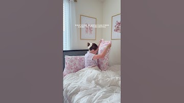 yes… i do get out of bed just to film myself “waking up”… the silence is so loud😭🩷#grwm #morning