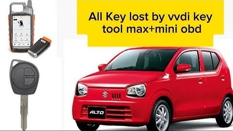 Suzuki Alto Key Programimg All key lost | Suzuki Alto 800 | maruti suzuki key coding
