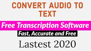 Top 5 Automatic Transcription Tools/Software | Top 5 Free Transcription Software in 2020 [Hindi] screenshot 3