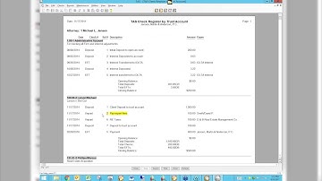 Learn about Trust Reports and Automatic Trust Payment posting to Tabs3