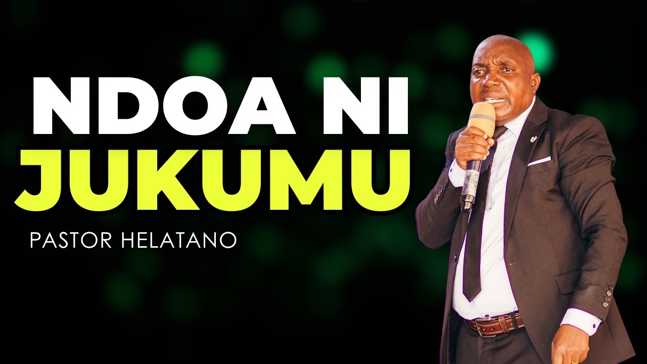 Ndoa ni jukumu kubwa _ Pastor Helatano | Waaminio Sumbawanga 🇹🇿