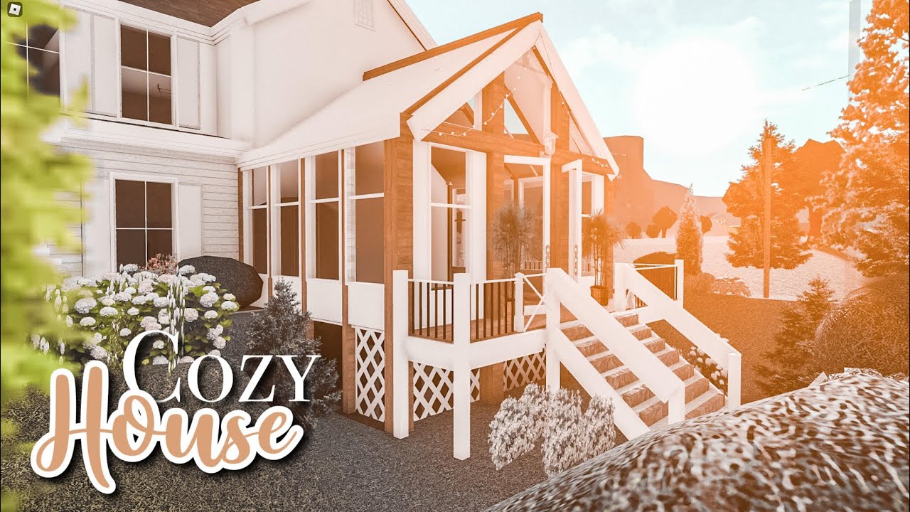 Cozy House Bloxburg Speedbuild *NO LARGE PLOT* #Trending #Bloxburg # ...