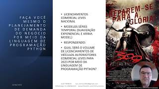 COMERCIAL LEVES: PLANEJAMENTO DE DEMANDA & OPERAÇÕES USANDO PYTHON (SUAVIZAÇÃO EXP. E ARIMA MODEL)