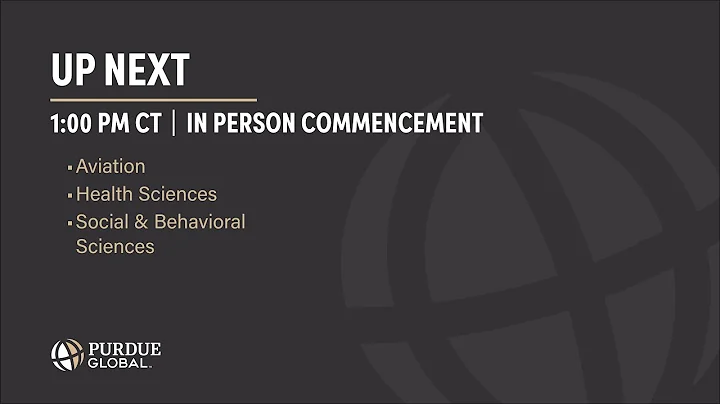 Purdue Global February 2024 In-Person Commencement | Ceremony II