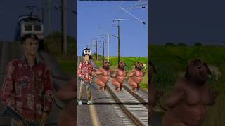 Funny cute dancing multi dog stopthe high-speed train #shortsfeed#trendingshorts