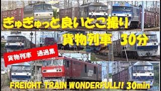 【貨物列車🚂😆】45本通過集 いいとこ撮りEF210,EF66,EH500,EF55 桃太郎、金太郎 JAPANESE FREIGHT TRAIN,LOCOMOTIF,लोकोमोटिव