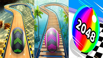 Going Balls VS Rollance Adventure Balls VS Ball Run 2048 - All Levels Gameplay Android iOS Ep 1