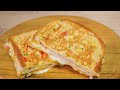 Comment faire un toast aux ufs  la pole recette facile et dlicieuse de sandwich  lomelette