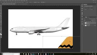 Airbus A330 Livery painting Timelapse