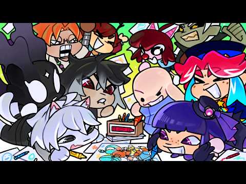 Artists Color THE SAME LINEART