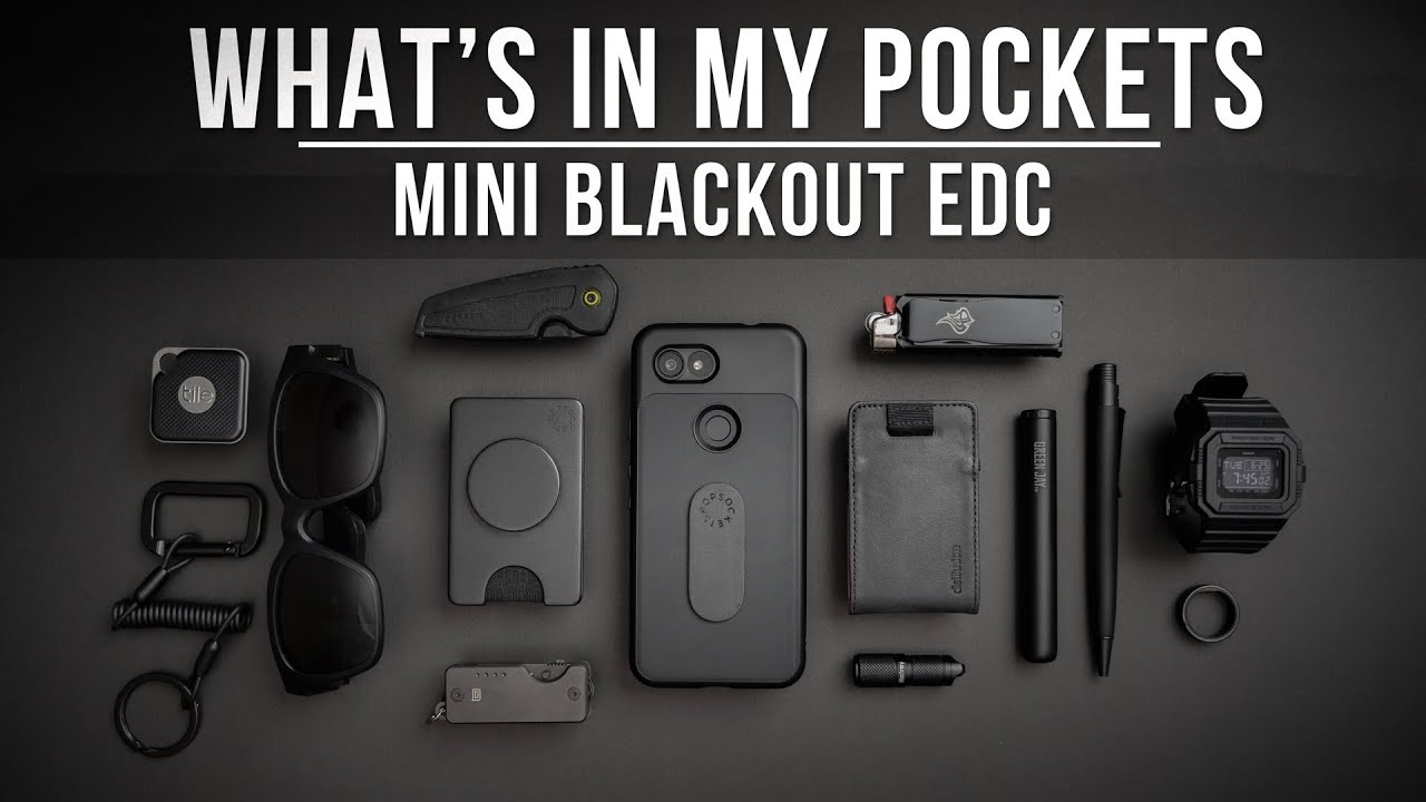 What's In My Pockets Ep. 10 - Mini Blackout EDC (Everyday Carry) - Boundary Supply Chase Pants