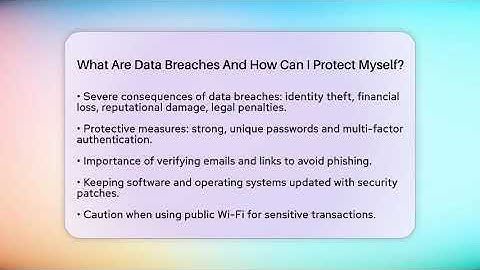 What Are Data Breaches And How Can I Protect Myself? - The Documentary Reel