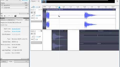 Adobe Soundbooth Tutorial 03 03. Clip & View Menus