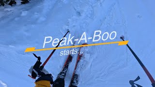 SunPeaks Peak-A-Boo Easy Black Run  Canada - January 2025