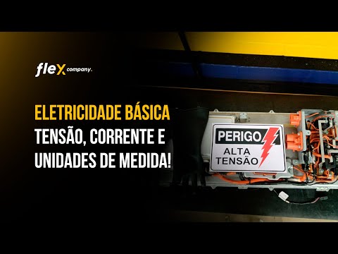 Eletricidade básica tensão, corrente e Unidades de medida!