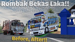 Bisa?? Restorasi truck bekas laka di rebecca.