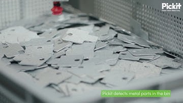 Bin picking sheet metal – short customer video