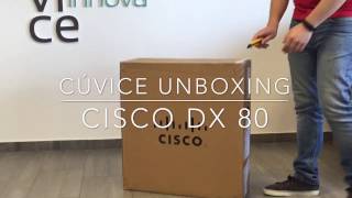 Unboxing - Cisco Webex Dx80 - Cuvice