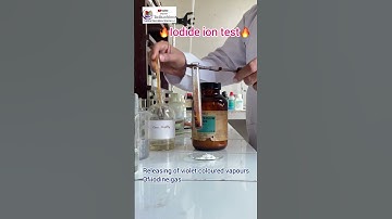 🔥Iodide ion test 🔥with Practical Guru Monu Sharma