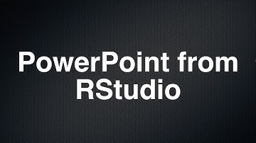 Creating PowerPoint Directly from R Markdown in RStudio