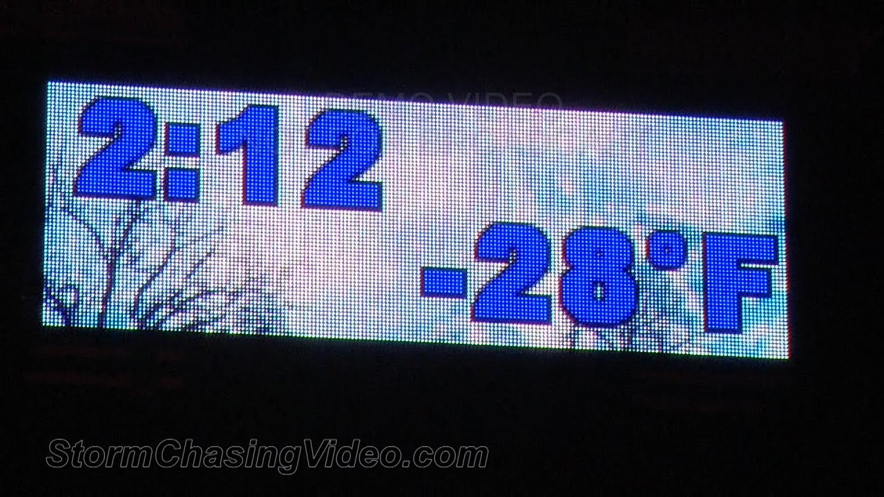 1/6/2014 Saint Cloud, MN Extreme Cold Wind Chills and freezing ice cubes in 20 minutes