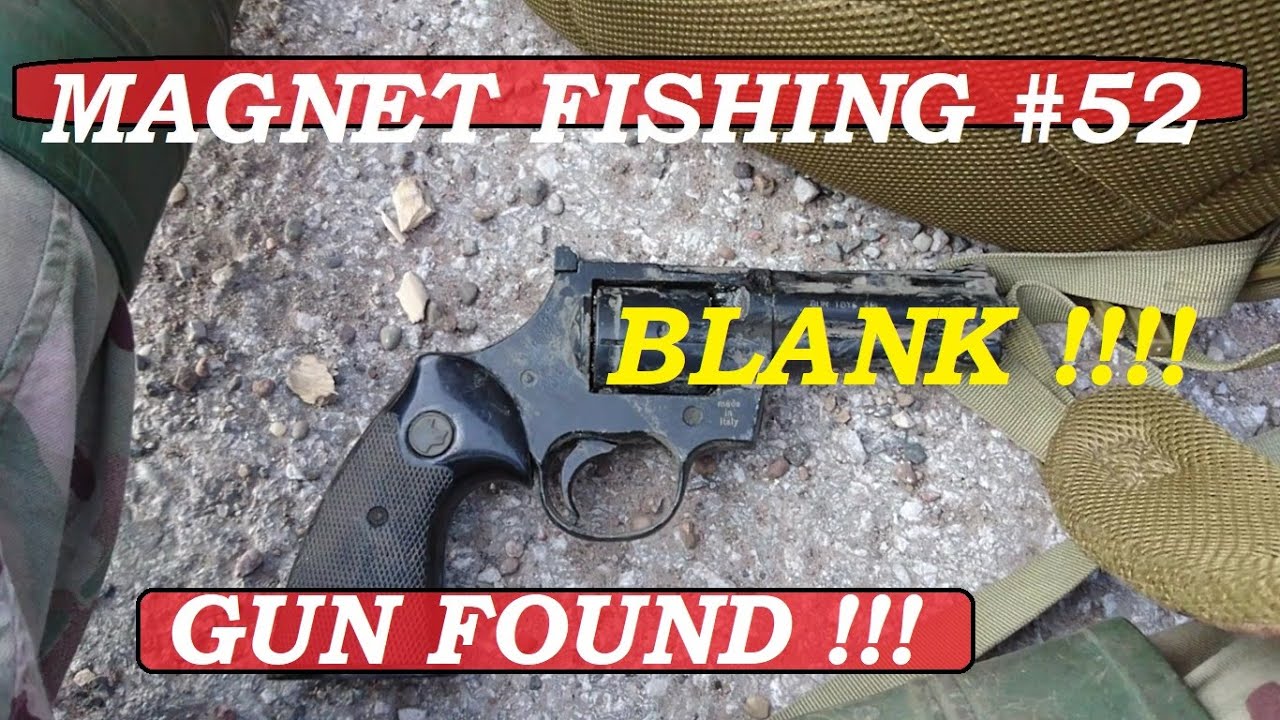 Fishing 52. Gun Found Fishing. Gun. blank firer