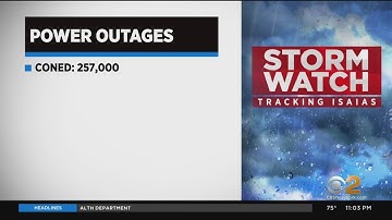 More Than 2 Million People Across Tri-State Area Without Power After Tropical Storm Isaias