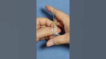 Learn in 3 Seconds! Super Easy Pearl Knotting Technique  #diy #knot