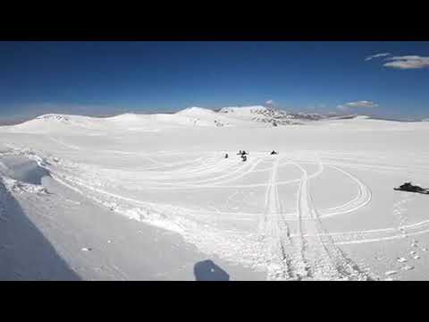 Snowmobil/burani/Თოვლმავალი/ ულამაზეს თაბაშირის მთებში