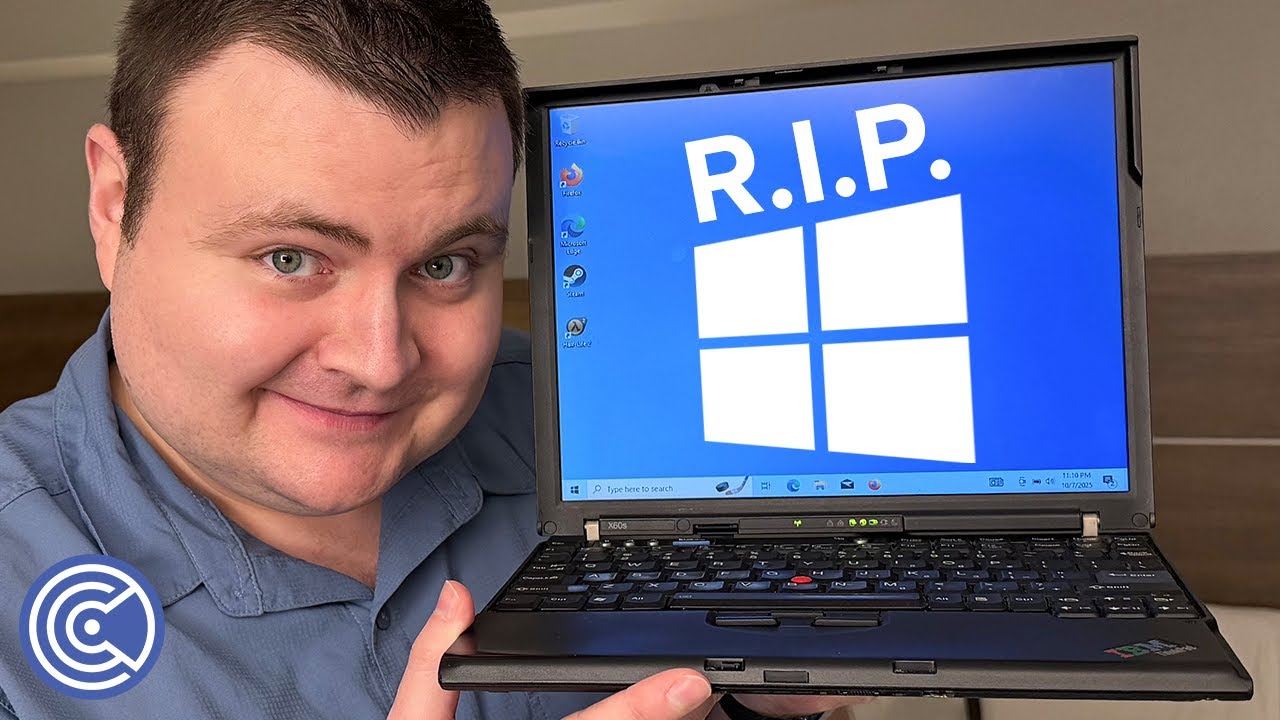 Windows 10 Installation Commemoration - Krazy Ken's Mobile Log - Today is the official EOL (end-of-life) day for Windows 10. Not only is it going EOL, but this is the last major Windows release to support 32-bit PCs.
