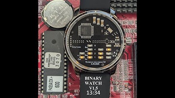 Binary Watch V1.5 "Спутник"