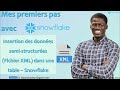 Insertion des données semi-structurées (Fichier XML) dans une table – Snowflake #4