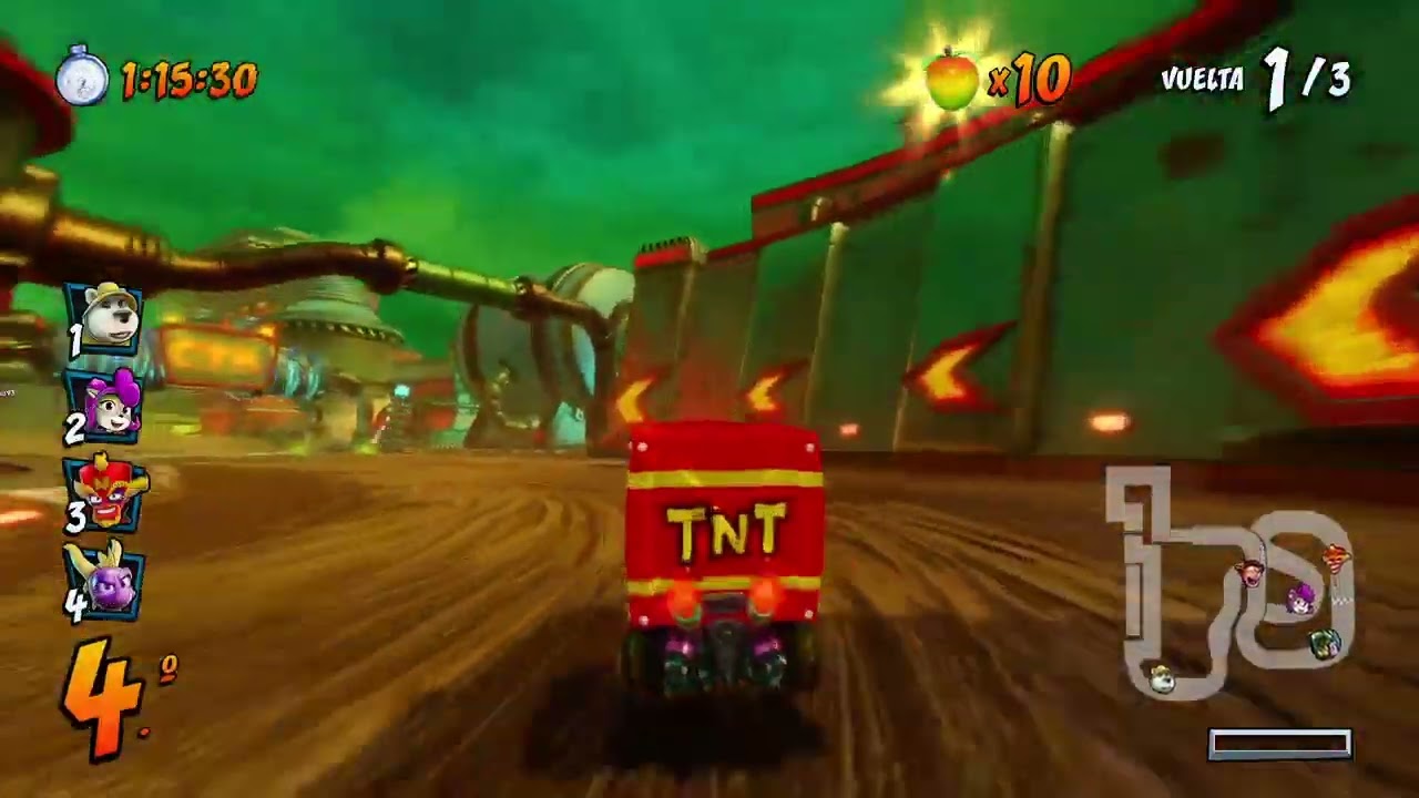crash ctr gameplay 